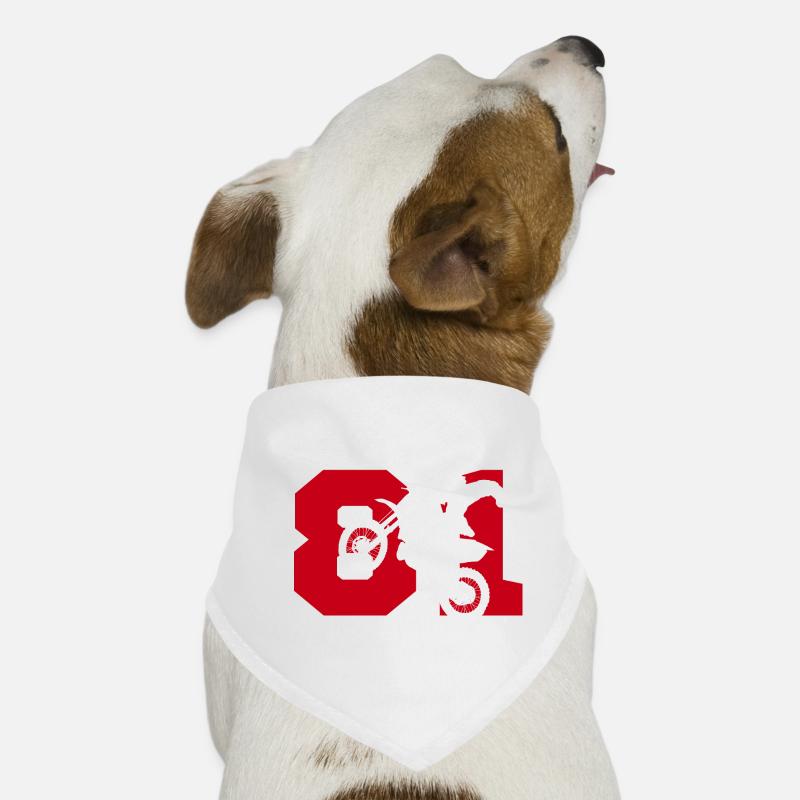 Moto 81 biker Dog Bandana