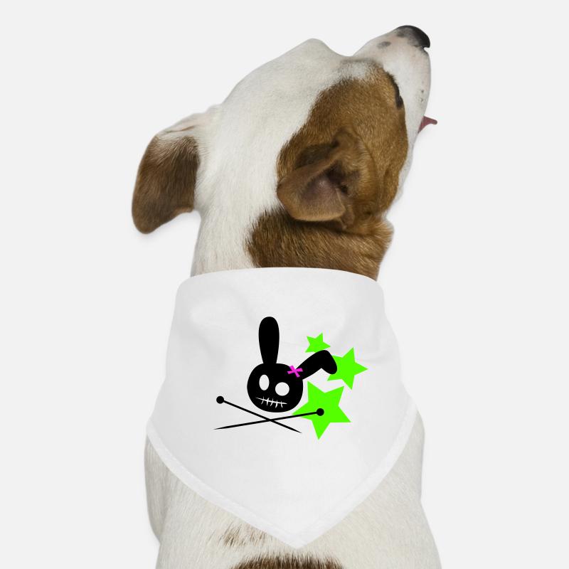 Voodoo Bunny Stars Hunde-Bandana