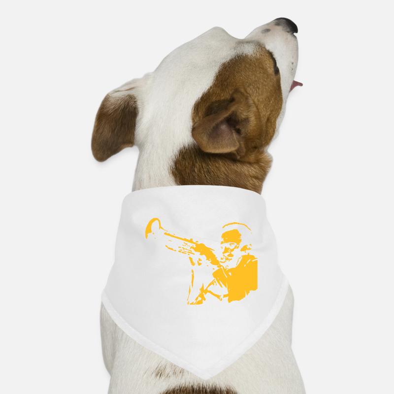 Miles Davis Bandana pour chien