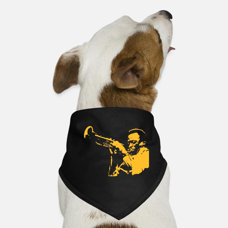 Miles Davis Bandana pour chien