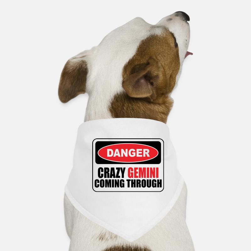 crazy gemini coming through Dog Bandana