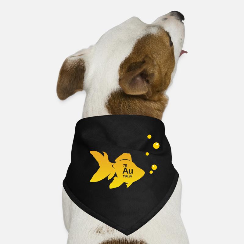 gold fish Dog Bandana