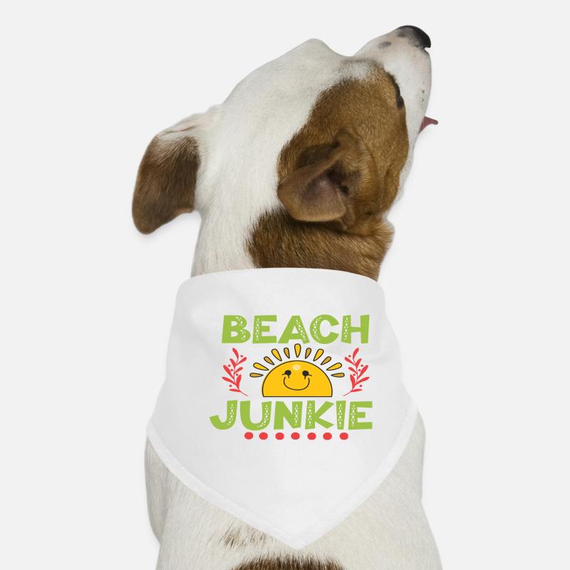 Beach Junkie Dog Bandana