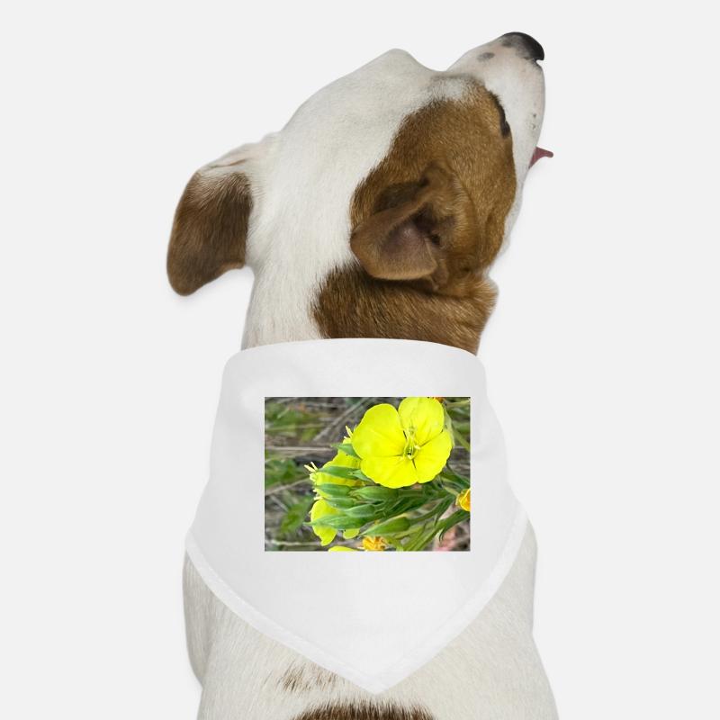 Fleur jaune Bandana pour chien