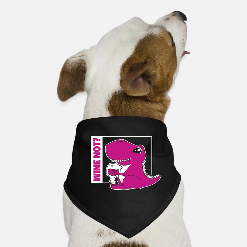 Vin Pas? Dino Bandana pour chien