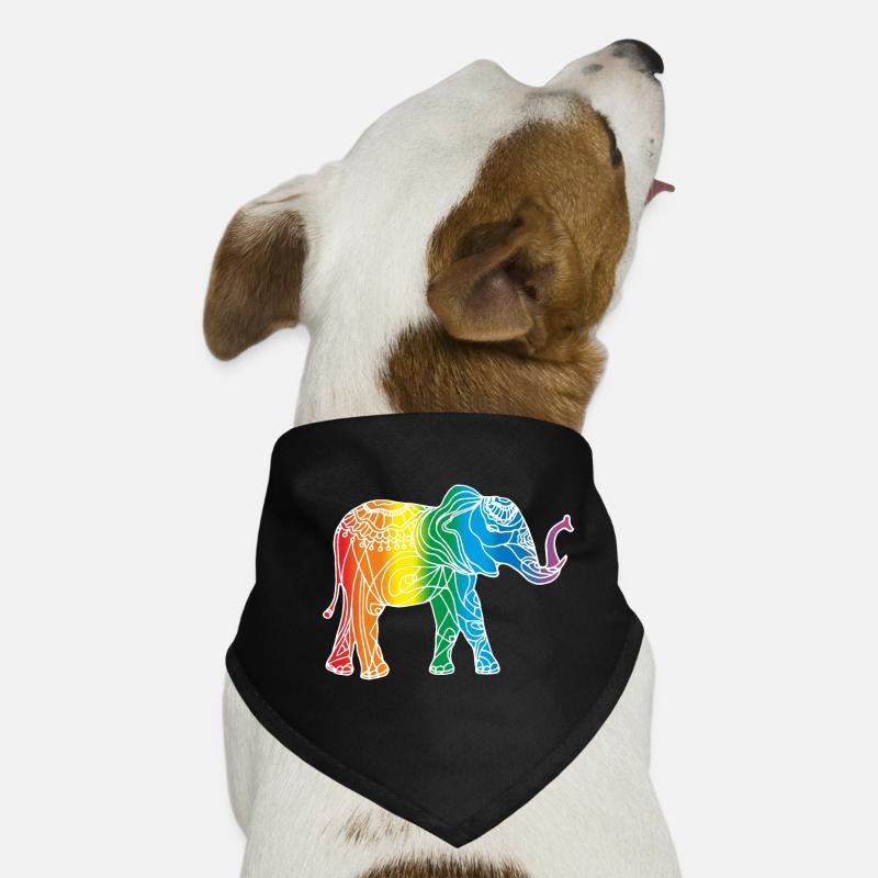Éléphant Bandana pour chien