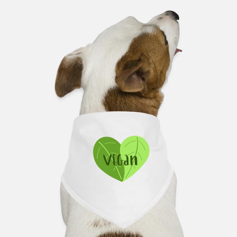 Veganherz Hunde-Bandana