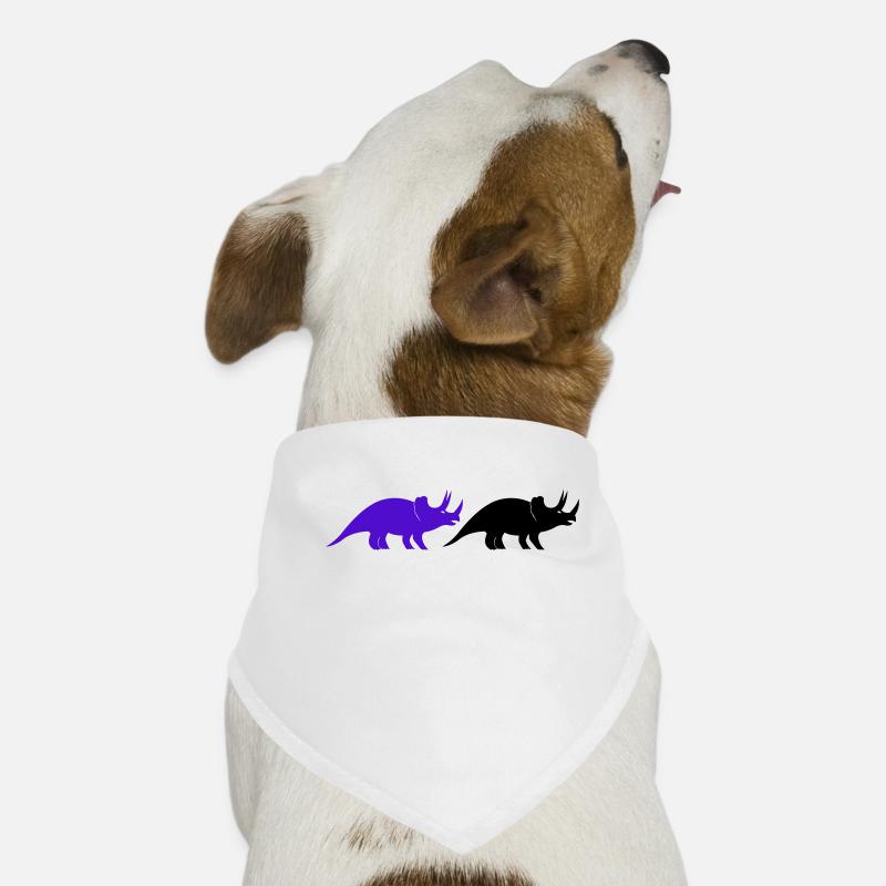 Tricératops Bandana pour chien
