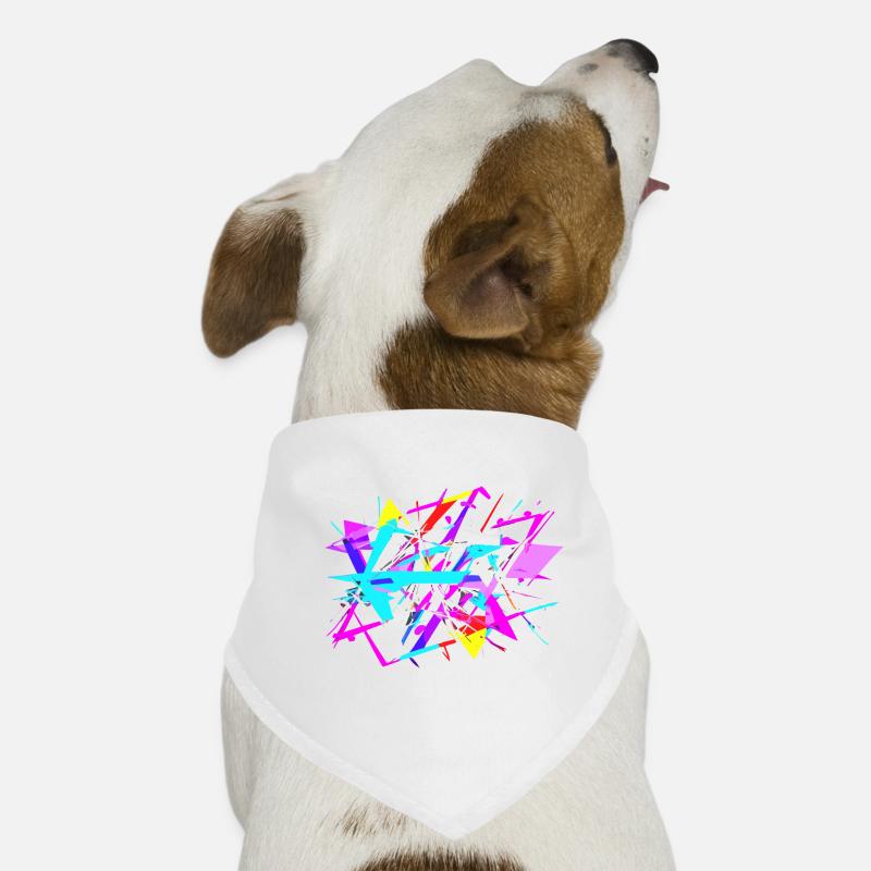 Éclaboussure de couleurs Bandana pour chien