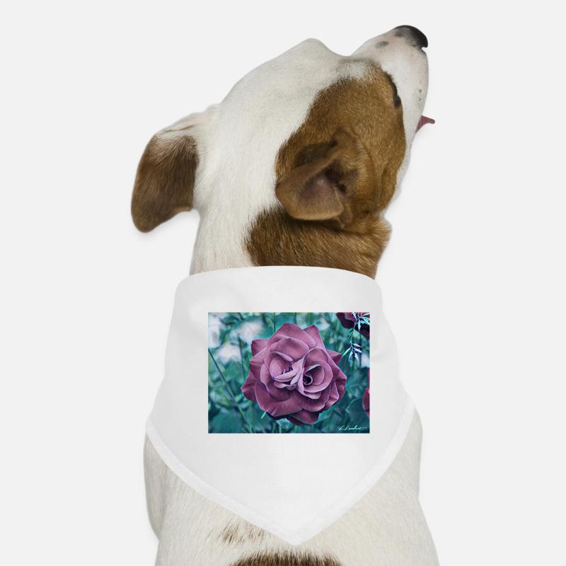 Rose - Bandana pour chien - blanc