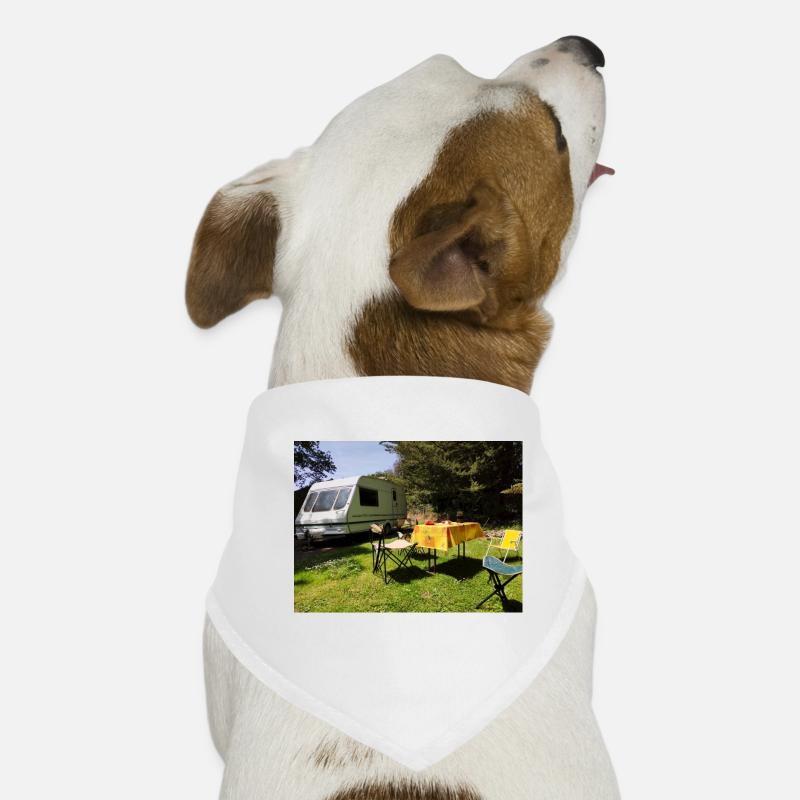 Wohnwagen in der Sonne Hunde-Bandana