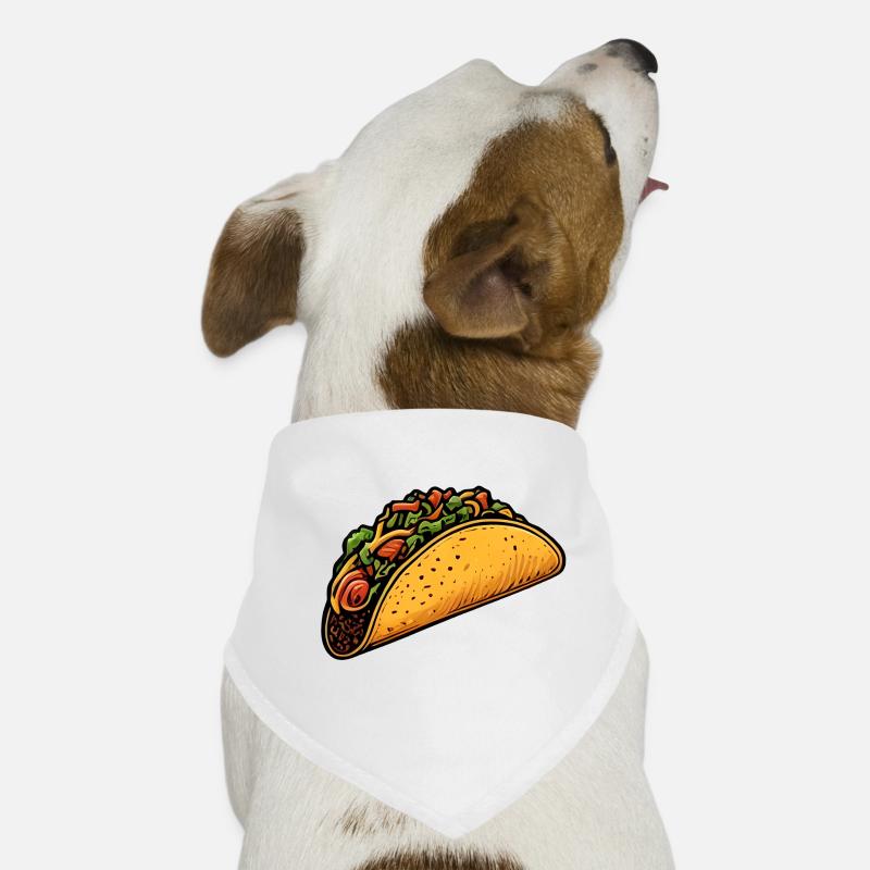 Tacos Dog Bandana