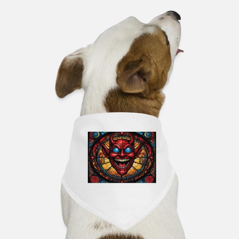 Red Head Devil Dog Bandana