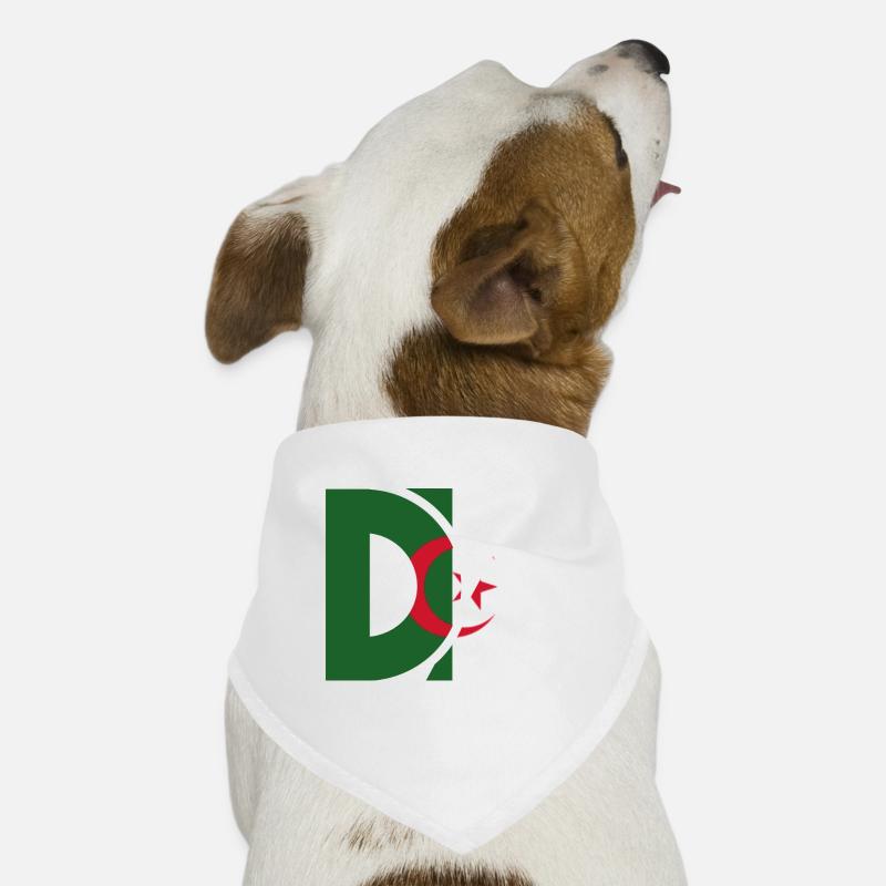 les DZ algériens-idée cadeau Algérie Bandana pour chien