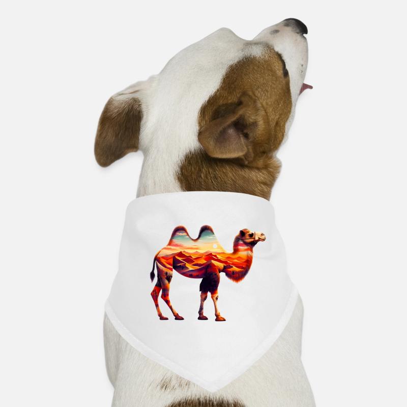 Chameau Bandana pour chien