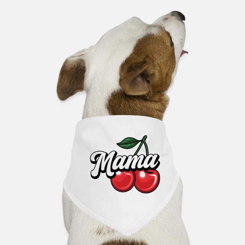 Mama Cherry – Doux et élégant Mama Design Bandana pour chien