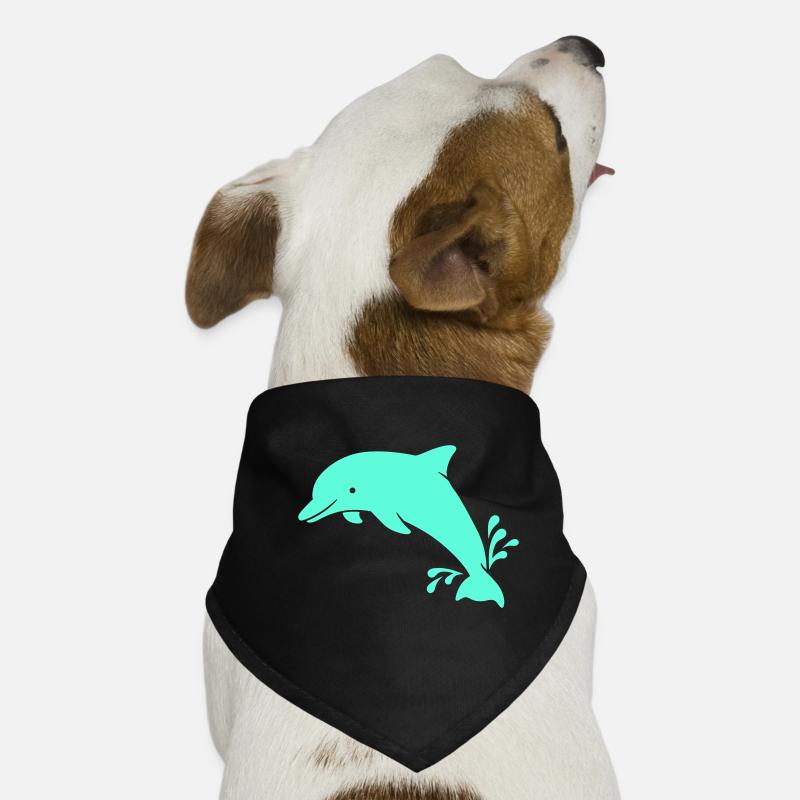 Delphin Hunde-Bandana