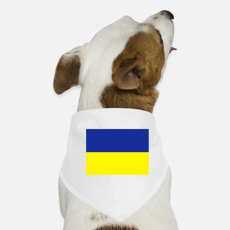 fahne_ukraine Hunde-Bandana