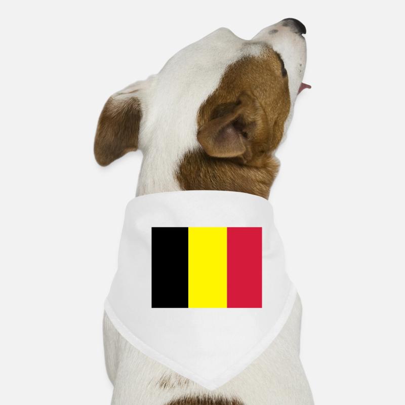 drapeau belge Bandana pour chien