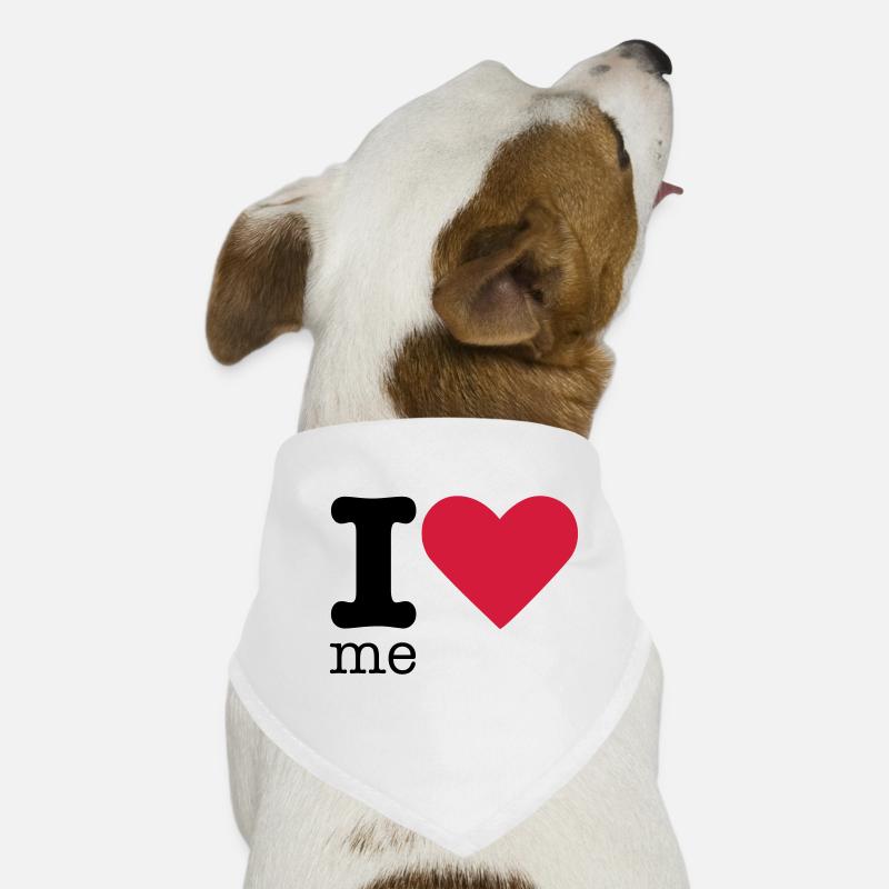 I Love Me Hunde-Bandana