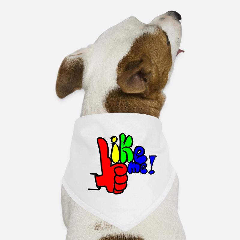 like me Regenbogen Hunde-Bandana