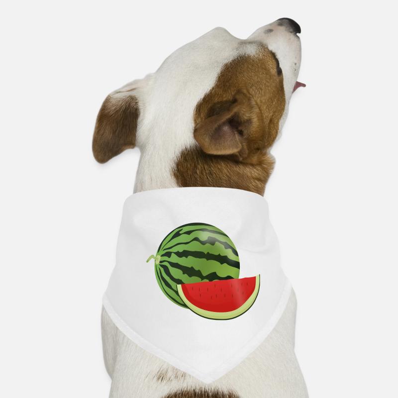 pastèque pastèque fruits végétariens1112 Bandana pour chien