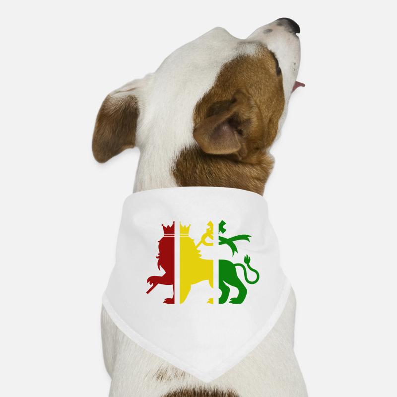 Lion de Juda - Reggae Lion Bandana pour chien