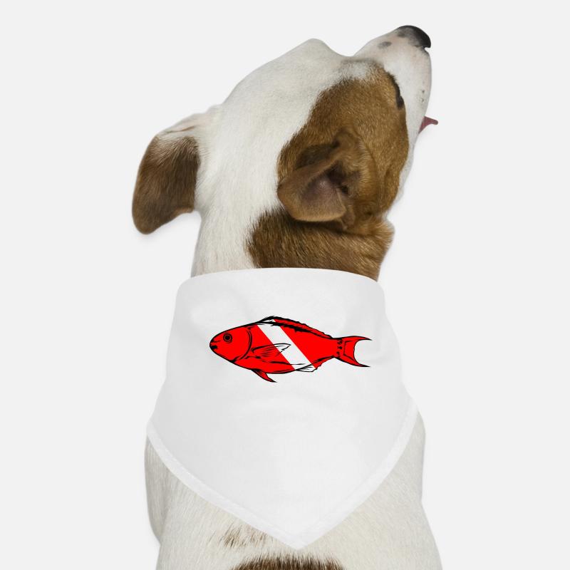 Poisson-perroquet par Scuba.Style Bandana pour chien