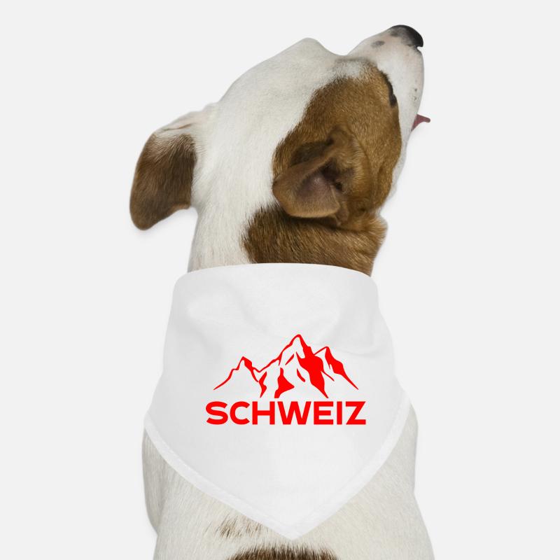Swiss Mountains Dog Bandana