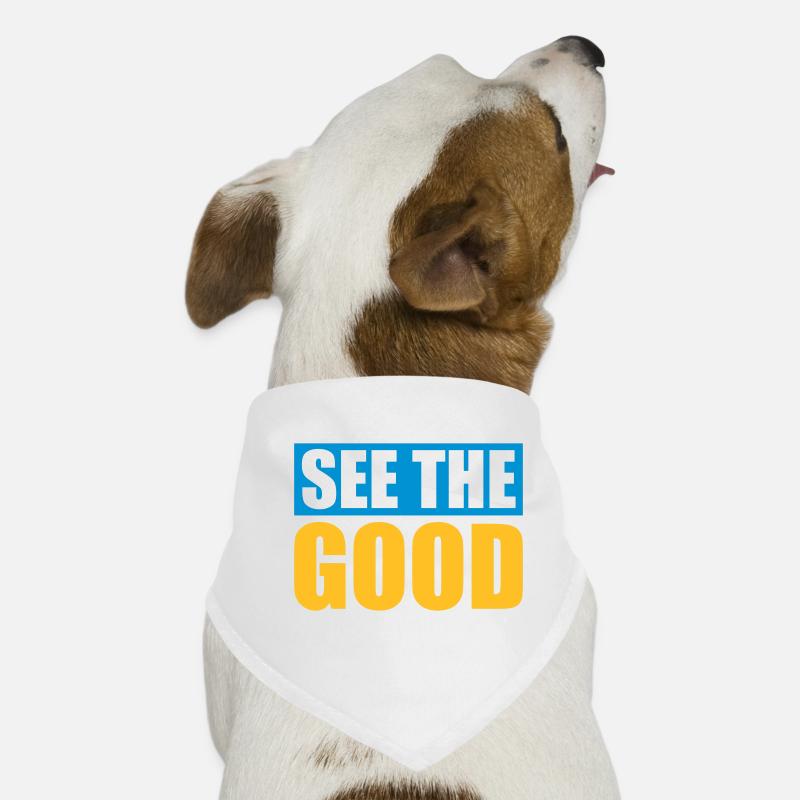see the good Zitat Hunde-Bandana