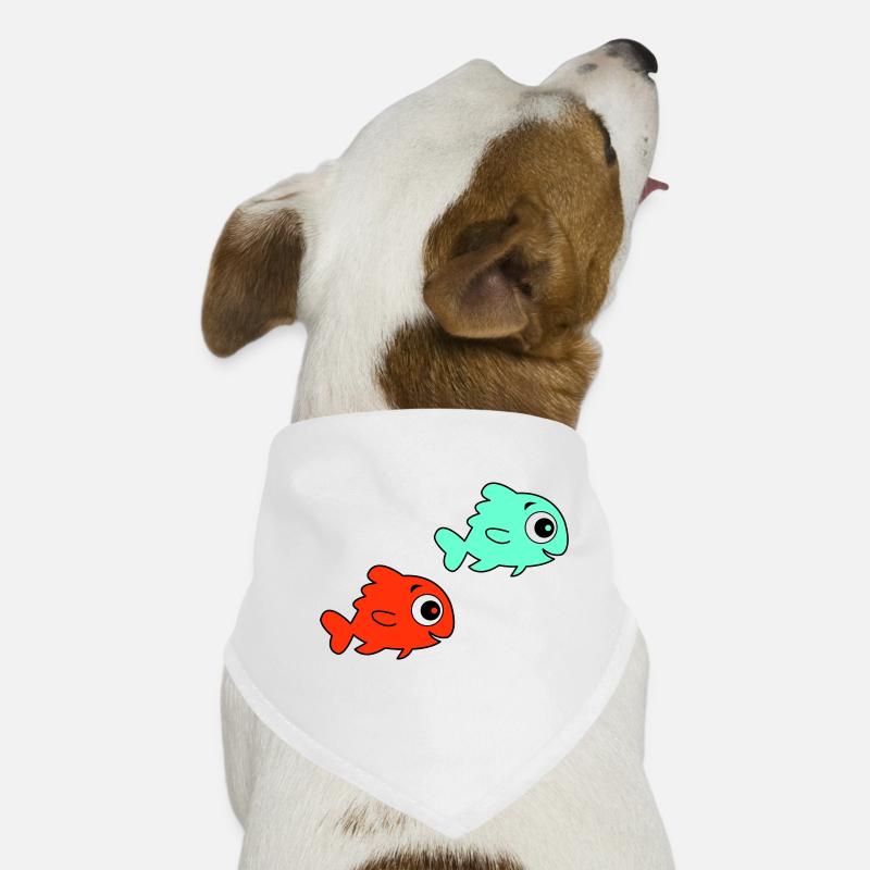 Poissons Bandana pour chien