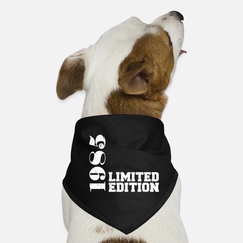 Limitierte Auflage 1985, Geburtstagsgeschenk 1985 Hunde-Bandana
