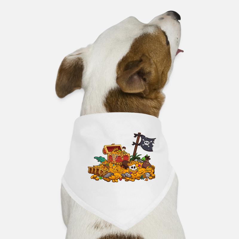 Trésor de dessin animé Bandana pour chien