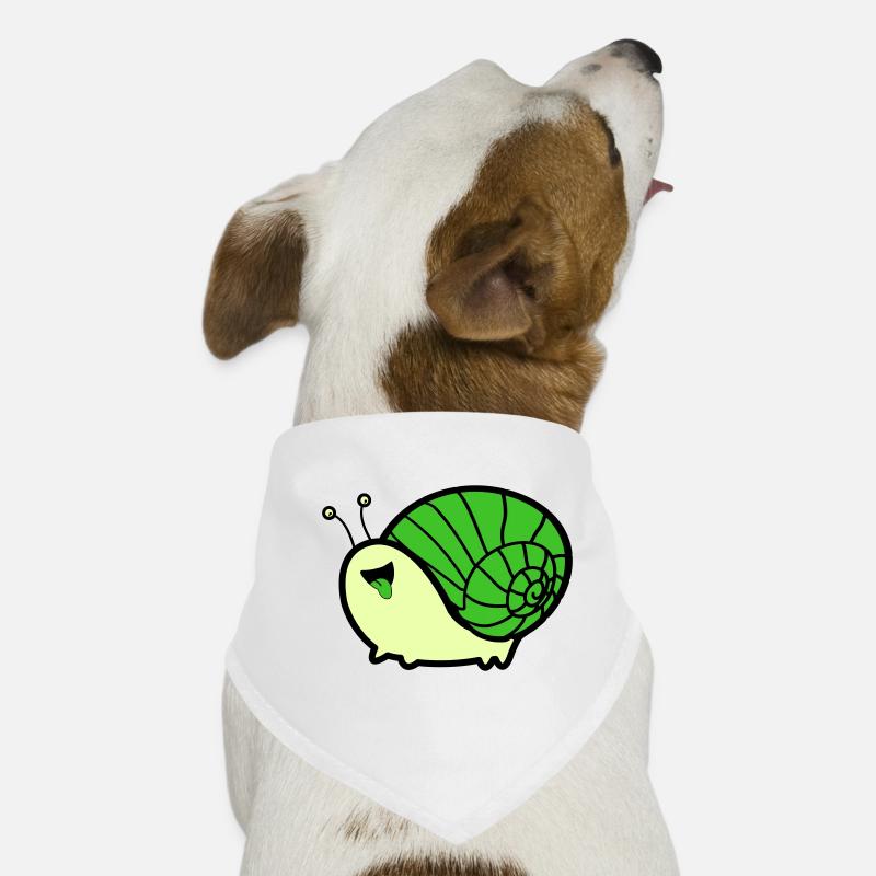 schnecke comic Hunde-Bandana