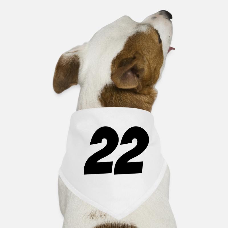 22 Hunde-Bandana
