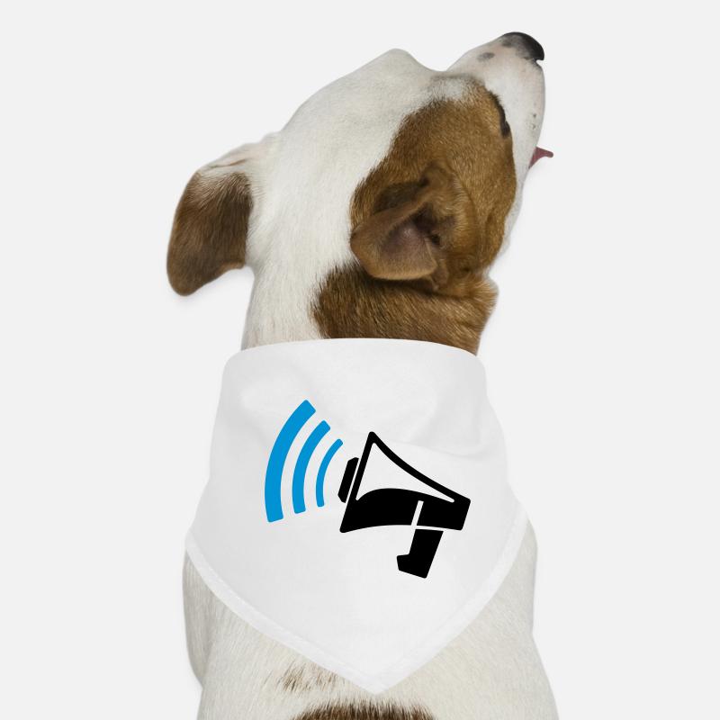 Megaphone gift Dog Bandana