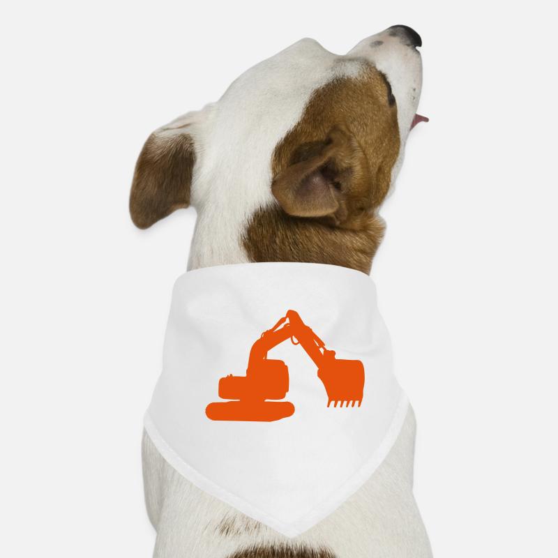 baggerlader Bagger Hunde-Bandana