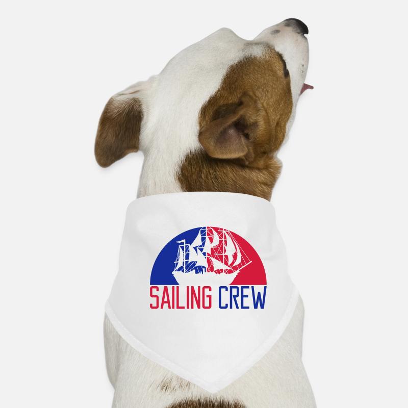Sailing crew sailing ship Dog Bandana