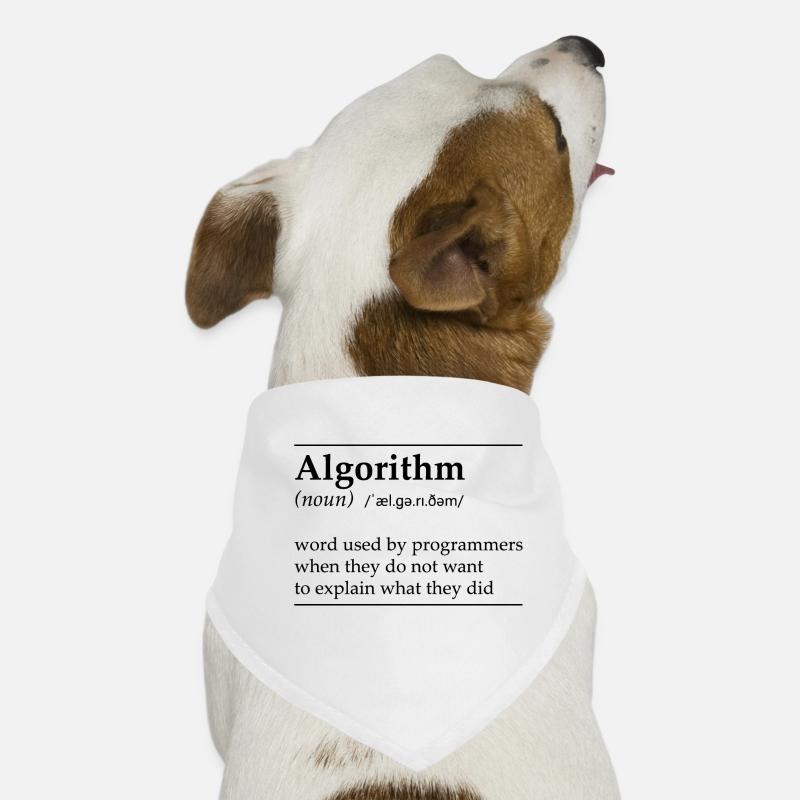 Perfektes Geschenk für Programmierer Hunde-Bandana