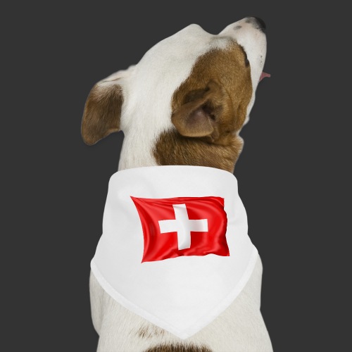 Flaga Szwajcarska Flaga Narodowa - Bandana dla psa