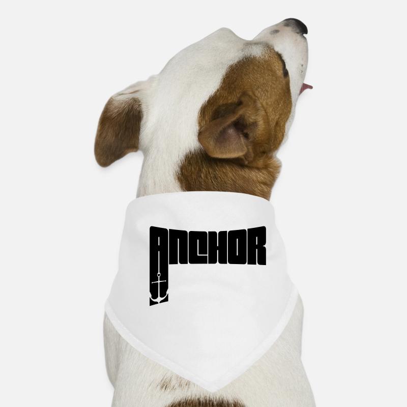 Text Anchor Crew Hunde-Bandana