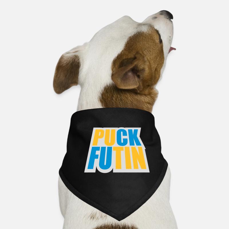 Conception du logo Puck Futin Bandana pour chien