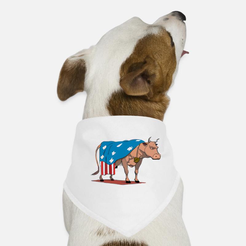 Ecki la vache Bandana pour chien