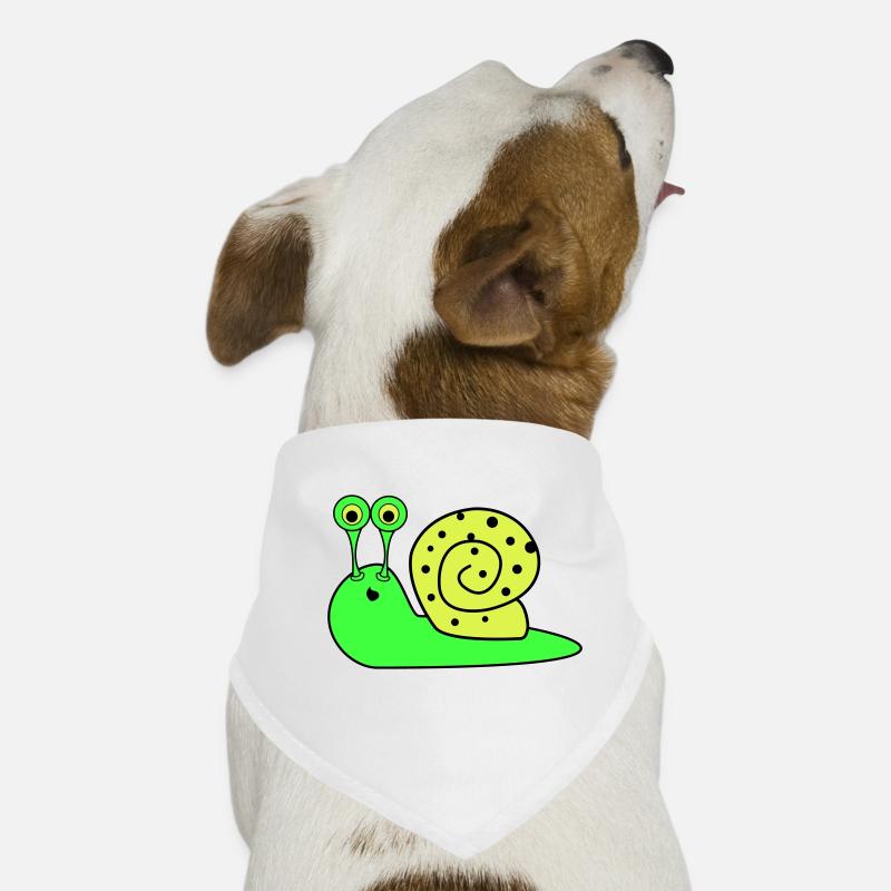 Escargot Drôle Bandana pour chien