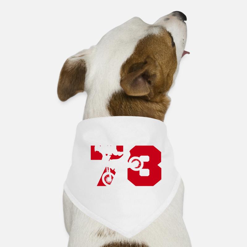 Motorrad Moto 78 Hunde-Bandana
