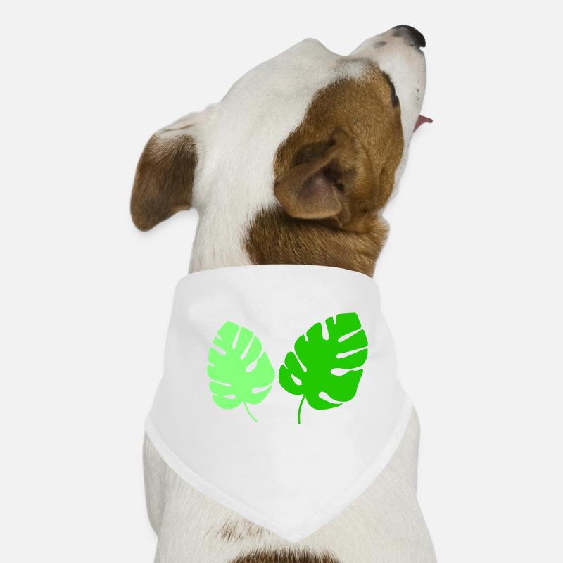 feuilles Bandana pour chien