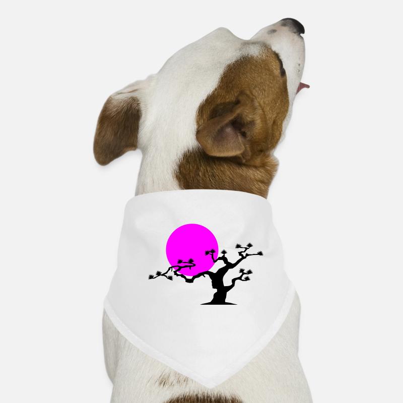 Arbre japonais Bandana pour chien