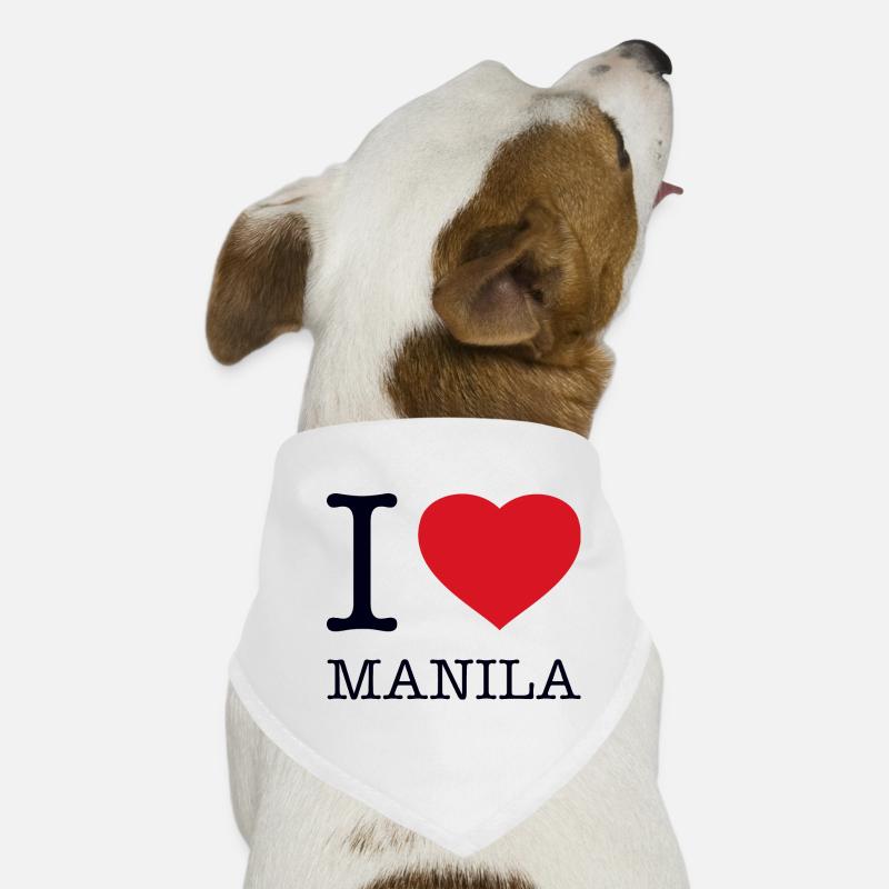 J’AIME MANILLE Philippines Bandana pour chien