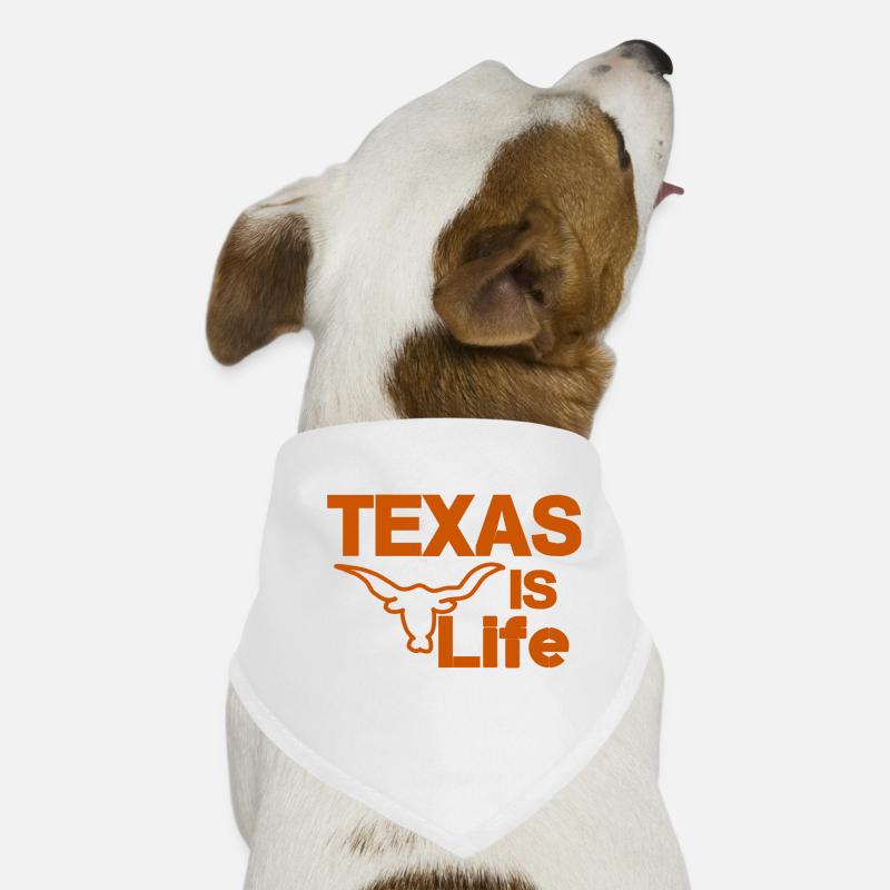 Le Texas, c’est la vie Bandana pour chien