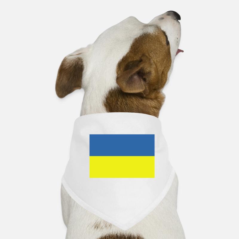 Ukraine - drapeau Bandana pour chien